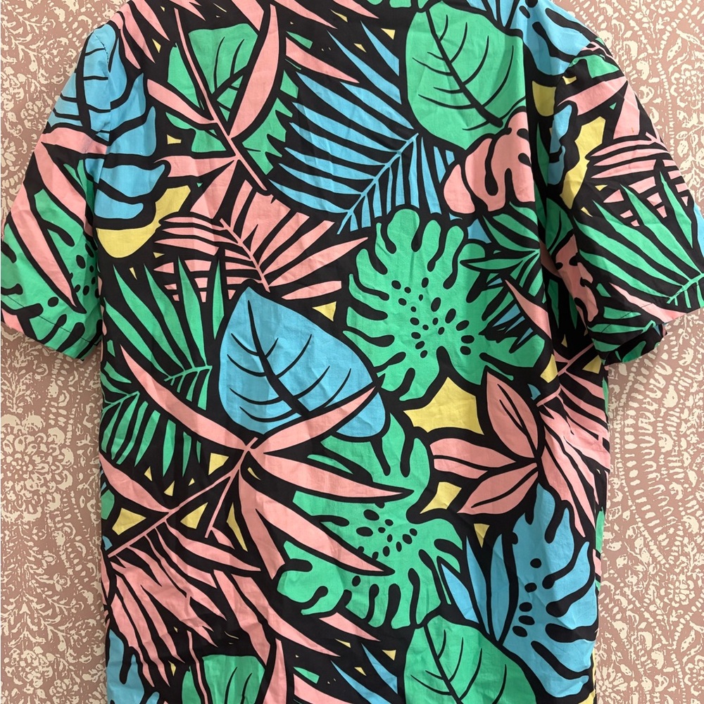 Zara Multicolor Abstract Print Shirt - Picture 2 of 4